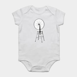 Bycicle Wheel Baby Bodysuit